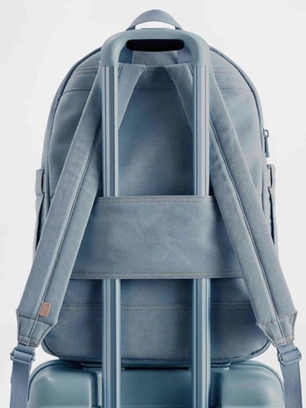 NWT Gap x Beis Collaboration Denim Backpack - Picture 10 of 16